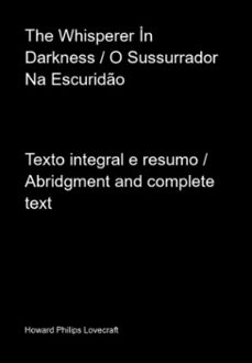 the whisperer n darkness / o sussurrador na escurido (ebook)-howard philips lovecraft-3410004194181