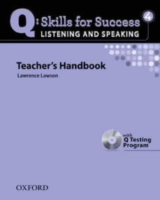 q skills for success: listening and speaking 4: teachers book with testing program cd-rom-9780194756181