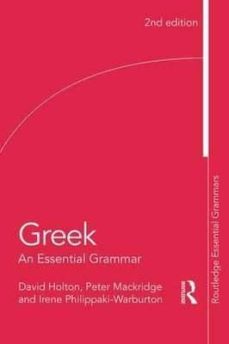 greek essential grammar-david holton-9781138930681