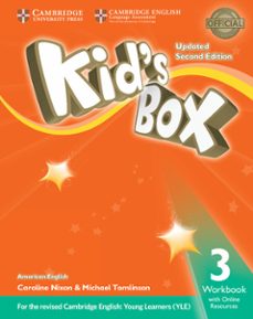 kid s box (us english) (updated 2nd ed - 2018 yle exams) 3 workbook with online resources-9781316627181