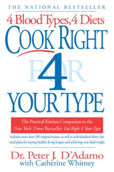cook right 4 your type (ebook)-peter j. d adamo-catherine whitney-9781440619281