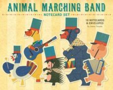 animal marching band notecard set-junzo terada-9781452108681