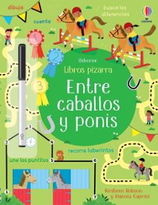 entre caballos y ponis libros pizarra-kirsteen robson-9781474996181