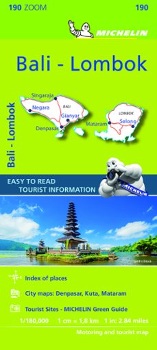 mapa zoom bali-lombok 2019 (ingles)-9782067235281