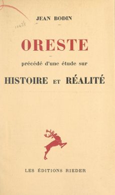 oreste (ebook)-jean bodin-9782307043881