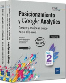posicionamiento y google analytics: pack de 2 libros: genere y analice el trafico de su sitio web-9782409012181