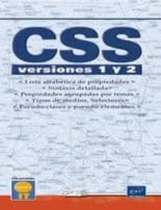 csss versiones 1 y 2 (desplegables 6 caras) (coleccion open it)-9782746032781
