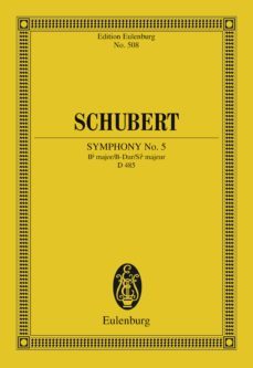 symphony no. 5 bb major (ebook)-franz schubert-9783795713881