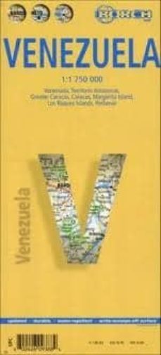 venezuela, mapa de carreteras (1:1750000)-9783866093881