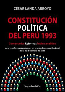 constitución política del perú 1993 (ebook)-cesar landa-9786124146381