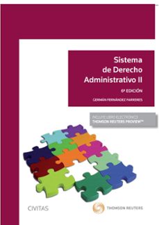 sistema de derecho administrativo ii-german fernandez farreres-9788411255981