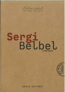 sergi belbel (1985-2018)-sergi belbel-9788412618181