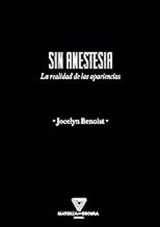 sin anestesia-jocelyn benoist-9788412703481