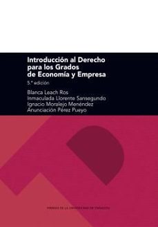 introduccion al derecho para los grados de economia y empresa (6ª ed.)-9788413408781
