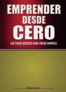 emprender desde cero (ebook)-adriana isovic-9788413505381