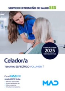 celador/a del servicio extremeño de salud (ses).temario especific o volumen 1-9788414291481