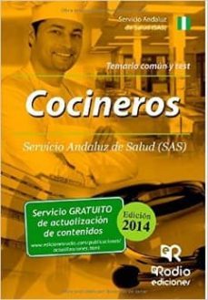cocinero del sas. temario comun y test.-9788416232581