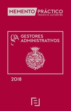 memento gestores administrativos 2018-9788417162481