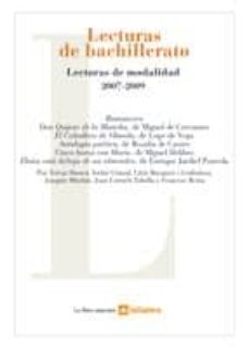 lecturas de bachillerato: lecturas de modalidad 2007 - 2009-9788424624781