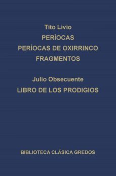 periocas. periocas de oxirrinco. fragmentos. libro de los prodigios. (ebook)-9788424932381