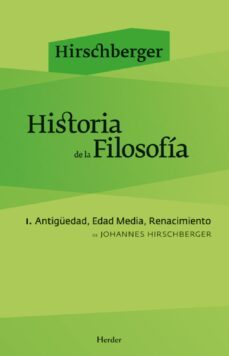 historia de la filosofía i (ebook)-johannes hirschberger-9788425433481