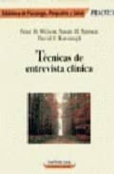 tecnicas de entrevista clinica-9788427019881