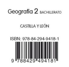 geografia + geografia  ed 2009  2º bachillerato  cast-leon-9788429494181