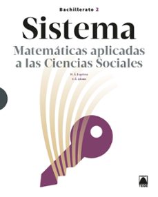 matematicas aplicadas a las ciencias sociales 2º bachillerato - sistema-9788430754281