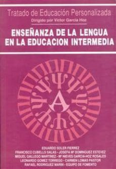 enseñanza de la lengua en la educacion intermedia-9788432125881
