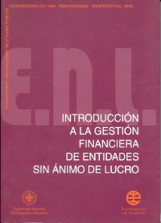 introduccion a la gestion financiera en entidades sin animo de lu cro-9788436242881