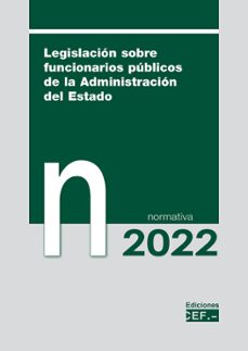 legislacion sobre funcionarios publicos de la administracion del estado-9788445443781