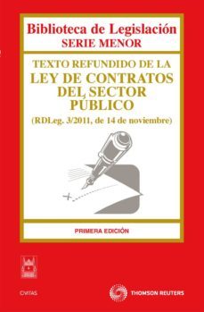texto refundido de la ley de contratos del sector publico-9788447038381