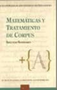 matematicas y tratamiento de corpus: segundo seminario-9788460746881