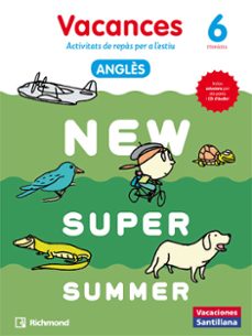new super summer 6º educacion primaria sb+cd catalan-9788466823081