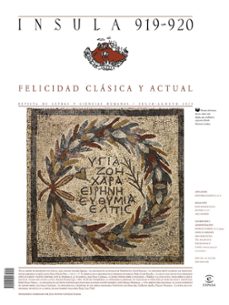 felicidad clasica y actual (insula n 919-920, julio-agosto de 2023) (ebook)-9788467070781