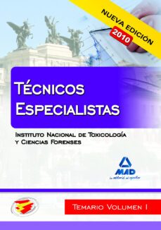 tecnicos especialistas del instituto nacional de toxicologia y ci encias forenses. temario vol. i-9788467650181