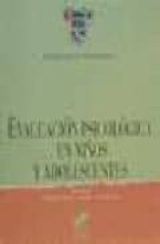 evaluacion psicologica en niños y adolescentes-fernando silva moreno-9788477382881