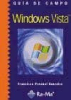 guia de campo : windows vista-francisco pascual gonzalez-9788478977581