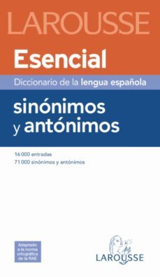 diccionario esencial de sinonimos y antonimos-9788480165181