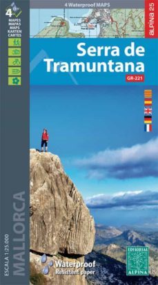 serra de tramuntana gr-221 (carpeta 4 mapas) - 1:25.000-9788480909181