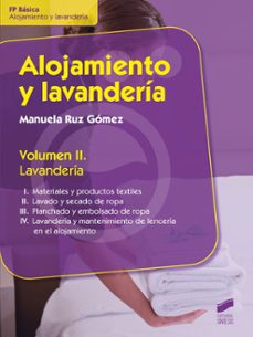 alojamiento y lavanderia (vol. ii): lavanderia-manuela ruz gomez-9788490771181