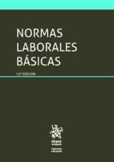 normas laborales basicas 13ª edicion 2018-jose maria goerlich peset-9788491906681