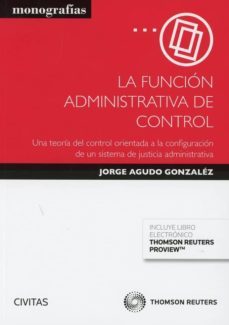 civitas: funcion administrativa de control-jorge aguado gonzalez-9788491976981
