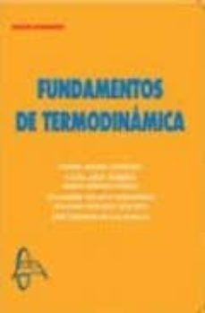fundamentos de termodinamica-rafael nagro-9788493601881