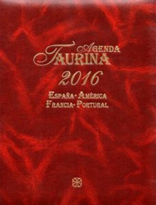 agenda taurina 2016-9788496018181