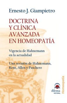 doctrina y clinica avanzada en homeopatia (ebook)-ernesto j. giampietro-9788496079281