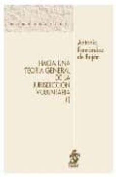 hacia una teoria general de la jurisdiccion voluntaria-9788496717381