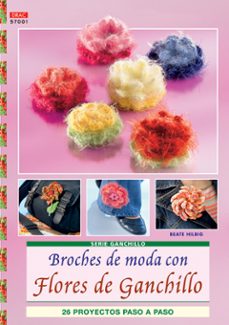 broches de moda con flores de ganchillo-beate hilgib-9788496777781