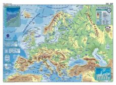 mapa fisiko europa euskaraz (1300*950mm)-9788497464581