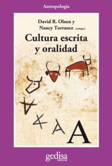 cultura escrita y oralidad-david r. olson-9788497847681